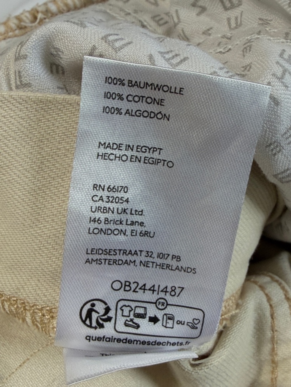We The Free Rambler Overalls in Cream Size L NWT - Picture 13 of 15